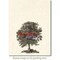 Deep Red Stamps Oak Tree Rubber Cling Stamp 2.75 x 3.25 inches